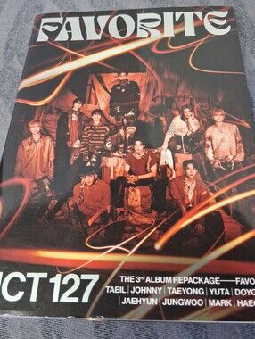 NCT 127 "Favorite" Album Repackage - Red/Black Cover